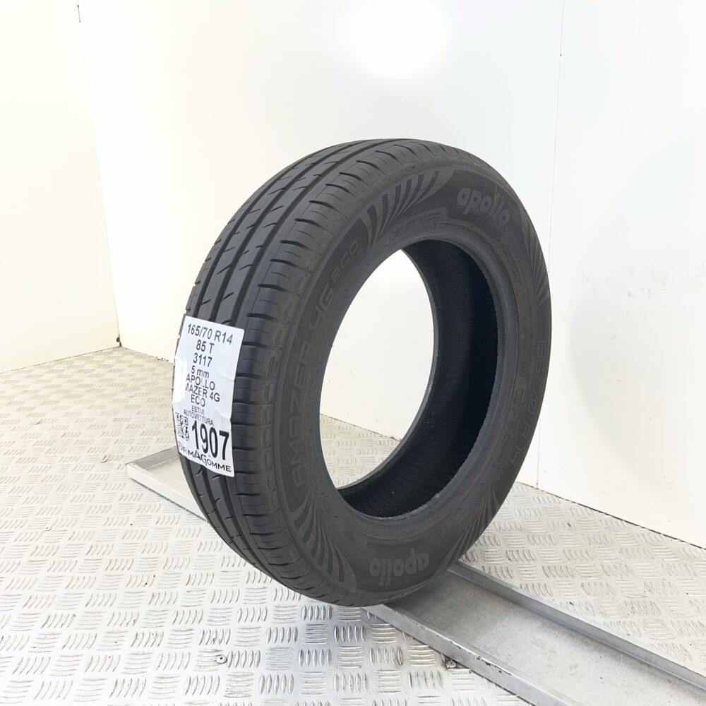 Pneumatico Usato 165 70 R14 85T Apollo Amazer 4G Eco 71% Estivo | Gomme Usate | PrimaGomme.it Pneumatico usato 165 70 R14 Apollo Amazer 4G Eco - foto 2
