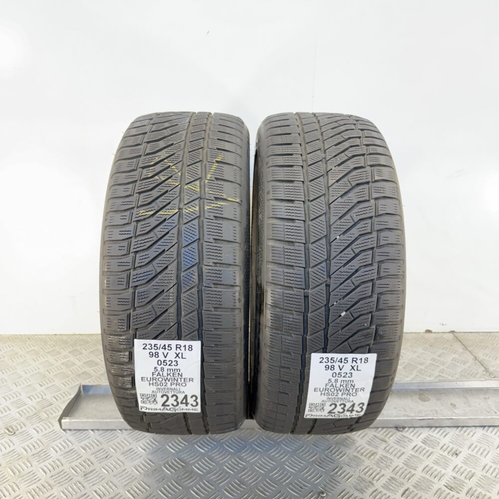 Gomme Usate 235 45 R18 XL 98V Falken Eurowinter HS02 Pro 83% Invernali | Gomme Usate | PrimaGomme.it Gomme usate 235 45 R18 Falken Eurowinter HS02 Pro - foto 4