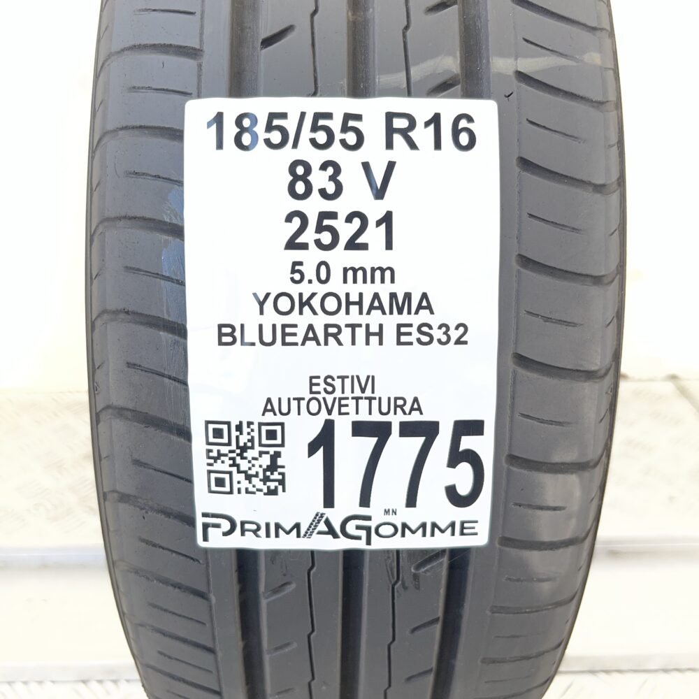 Pneumatico Usato 185 55 R16 83V Yokohama BluEarth ES32 71% Estivo | Gomme Usate | PrimaGomme.it Pneumatico usato 185 55 R16 Yokohama BluEarth ES32 - foto 7