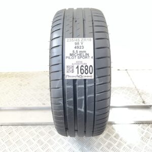 Gomma Usata 235 45 ZR18 98Y Michelin Pilot Sport 4 78% Estiva