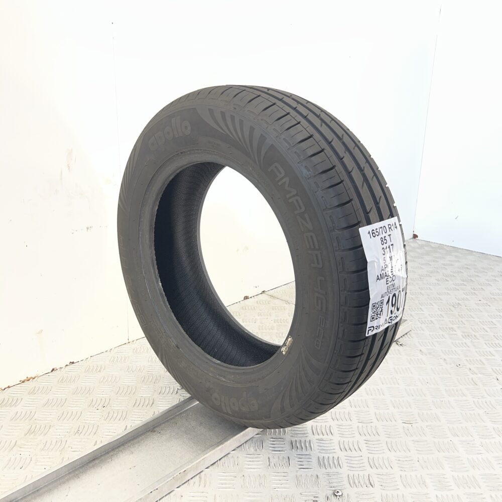 Pneumatico Usato 165 70 R14 85T Apollo Amazer 4G Eco 71% Estivo | Gomme Usate | PrimaGomme.it Pneumatico usato 165 70 R14 Apollo Amazer 4G Eco