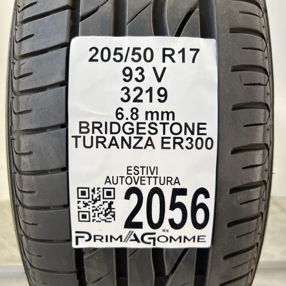 Pneumatico Usato 205 50 R17 93V Bridgestone Turanza ER300 97% Estivo | Gomme Usate | PrimaGomme.it Pneumatico usato 205 50 R17 Bridgestone Turanza ER300 - foto 7