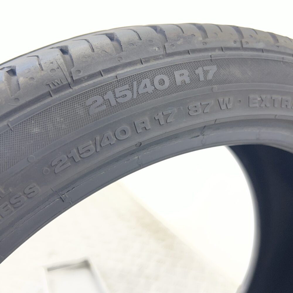 Pneumatico Usato 215 40 R17 XL 87W Continental ContiPremiumContact 2 74% Estivo | Gomme Usate | PrimaGomme.it Pneumatico usato 215 40 R17 Continental ContiPremiumContact 2 - foto 3