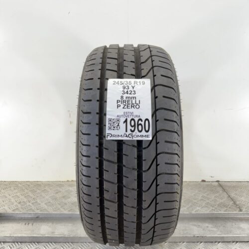 Pneumatico Usato 245 35 R19 93Y Pirelli P Zero 100% Estivo