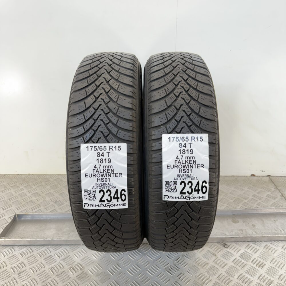 Gomme Usate 175 65 R15 84T Falken Eurowinter HS01 Invernali | Gomme Usate | PrimaGomme.it Gomme usate 175 65 R15 Falken Eurowinter HS01 - foto 9