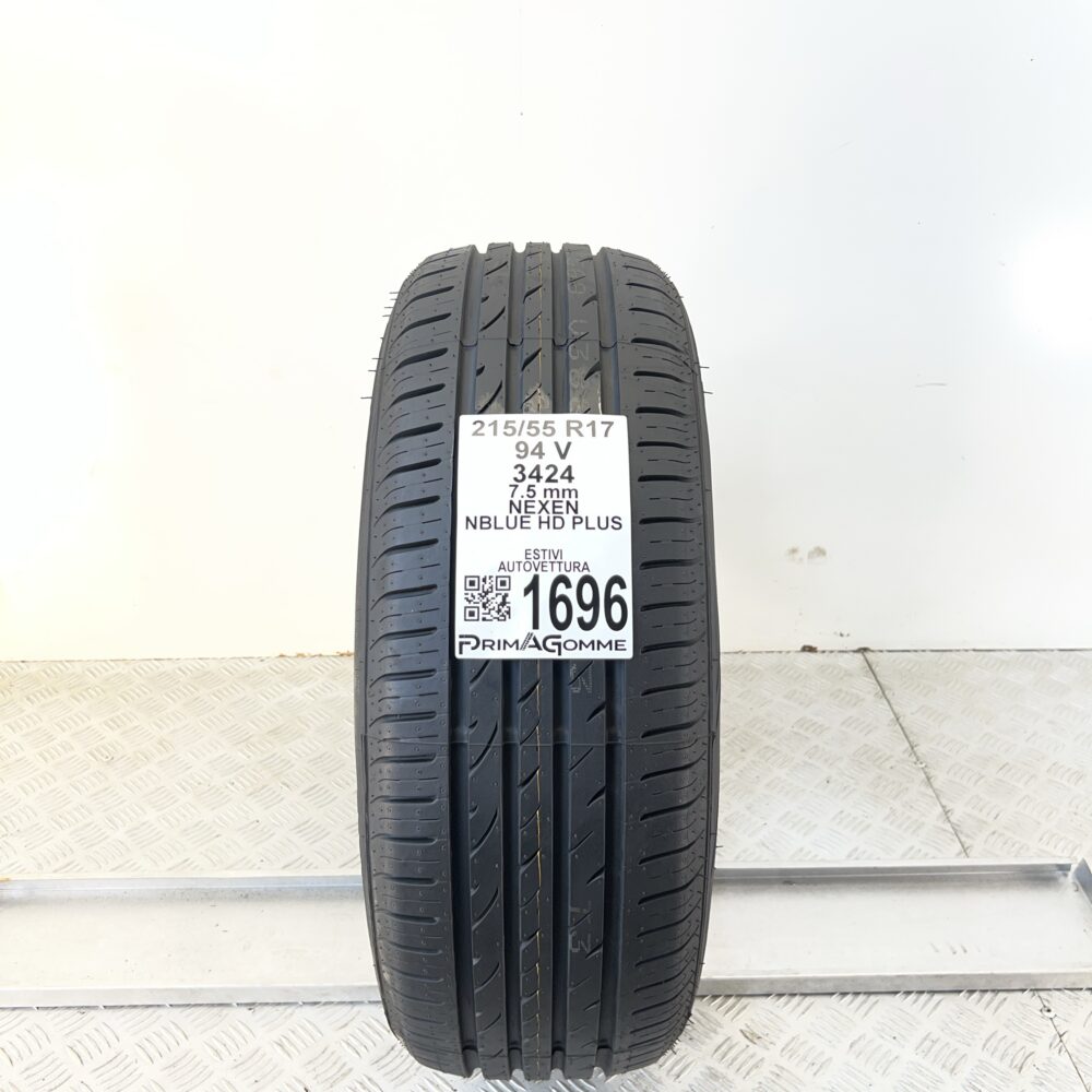 Pneumatico Usato 215 55 R17 94V Nexen Nblue HD Plus 100% Estivo | Gomme Usate | PrimaGomme.it Pneumatico usato 215 55 R17 Nexen Nblue HD Plus - foto 7