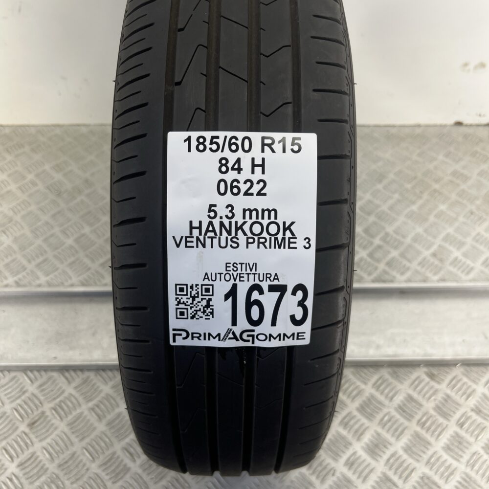 Pneumatico Usato 185 60 R15 84H Hankook Ventus Prime 3 76% Estivo | Gomme Usate | PrimaGomme.it Pneumatico usato 185 60 R15 Hankook Ventus Prime 3 - foto 7
