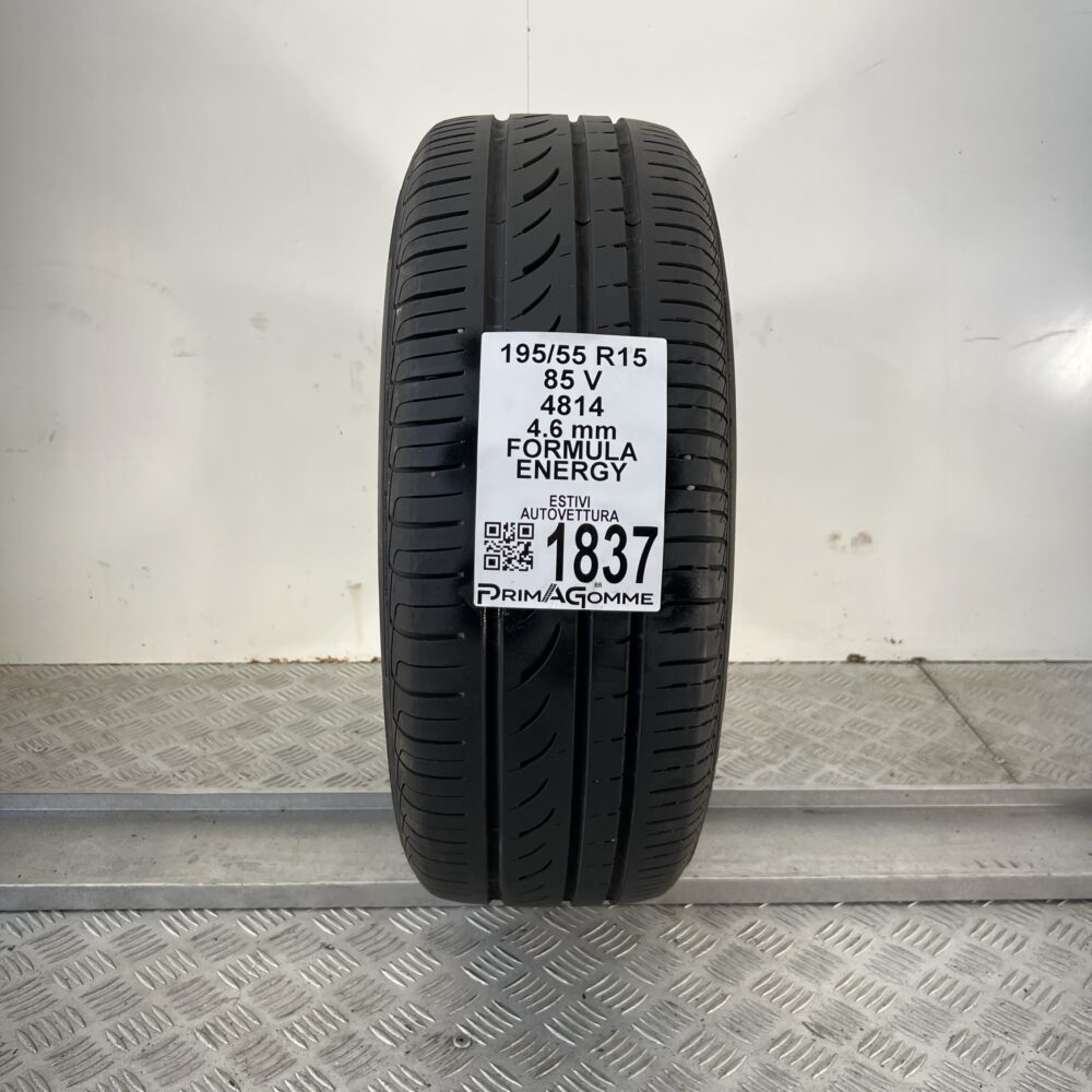 Pneumatico Usato 195 55 R15 85V Formula Energy Estivo | Gomme Usate | PrimaGomme.it Pneumatico usato 195 55 R15 Formula Energy - foto 7
