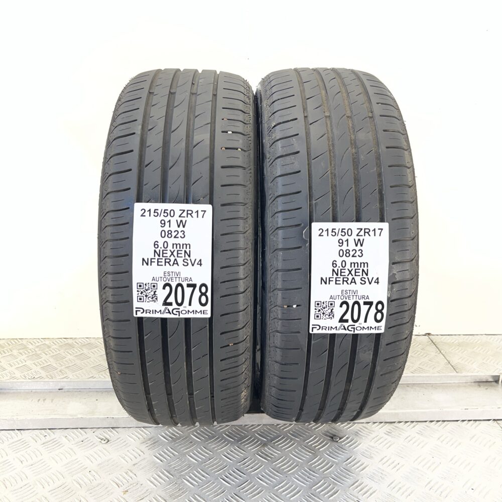 Pneumatici Usati 215 50 ZR17 91W Nexen Nfera SV4 86% Estive | Gomme Usate | PrimaGomme.it Pneumatici usati 215 50 ZR17 Nexen Nfera SV4 - foto 7