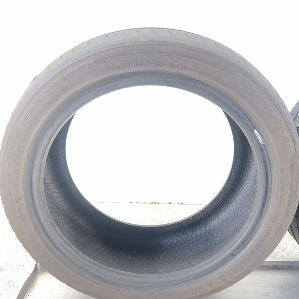 Gomme Usate 205 45 R16 87W Infinity Ecomax 67% Estive | Gomme Usate | PrimaGomme.it Gomme Usate 205 45 R16 87W Infinity Ecomax 67% Estive - immagine 8