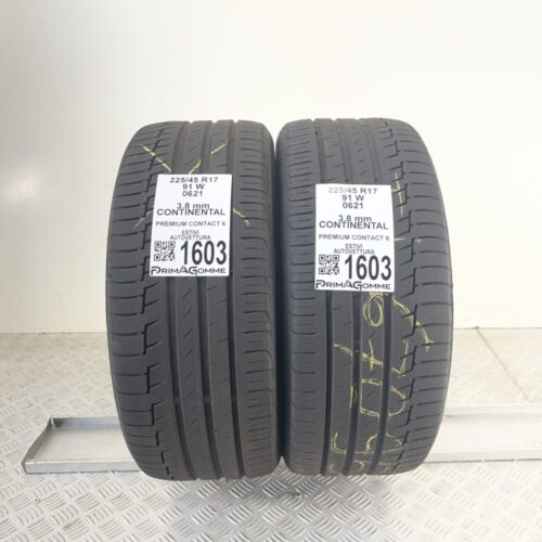 Pneumatici Usati 225 45 R17 91W Continental Premium Contact 6 Estive