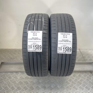 Gomme Usate 195 55 R16 87H Continental ContiEcoContact 5 Estive