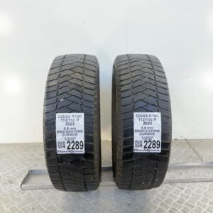 Gomme Usate 225 65 R16C 112/110R Bridgestone Duravis 76% 4 Stagioni
