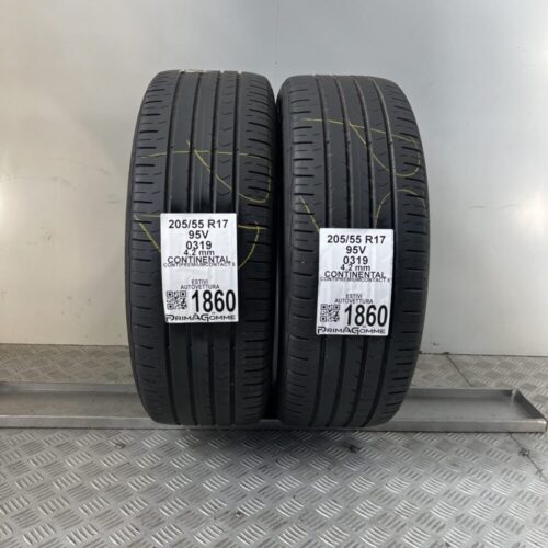 Pneumatici Usati 205 55 R17 95V Continental ContiPremiumContact 5 Estive
