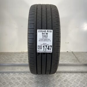 Pneumatico Usato 235 45 R18 94W CONTINENTAL EcoContact 6 Estivo