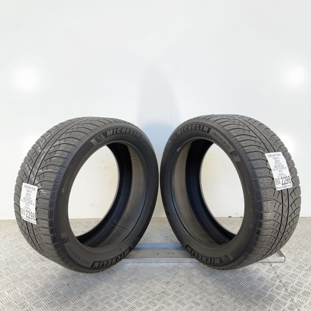 Gomme Usate 265 45 R20 104V Michelin Pilot Alpin 5 SUV Invernali | Gomme Usate | PrimaGomme.it Gomme usate 265 45 R20 Michelin Pilot Alpin 5 SUV - foto 4