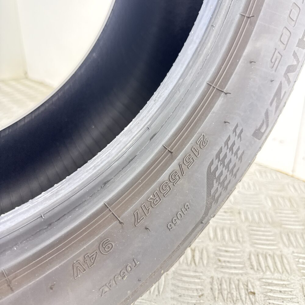 Pneumatico Usato 215 55 R17 94V Bridgestone Turanza T005 Estivo | Gomme Usate | PrimaGomme.it Pneumatico usato 215 55 R17 Bridgestone Turanza T005 - foto 2