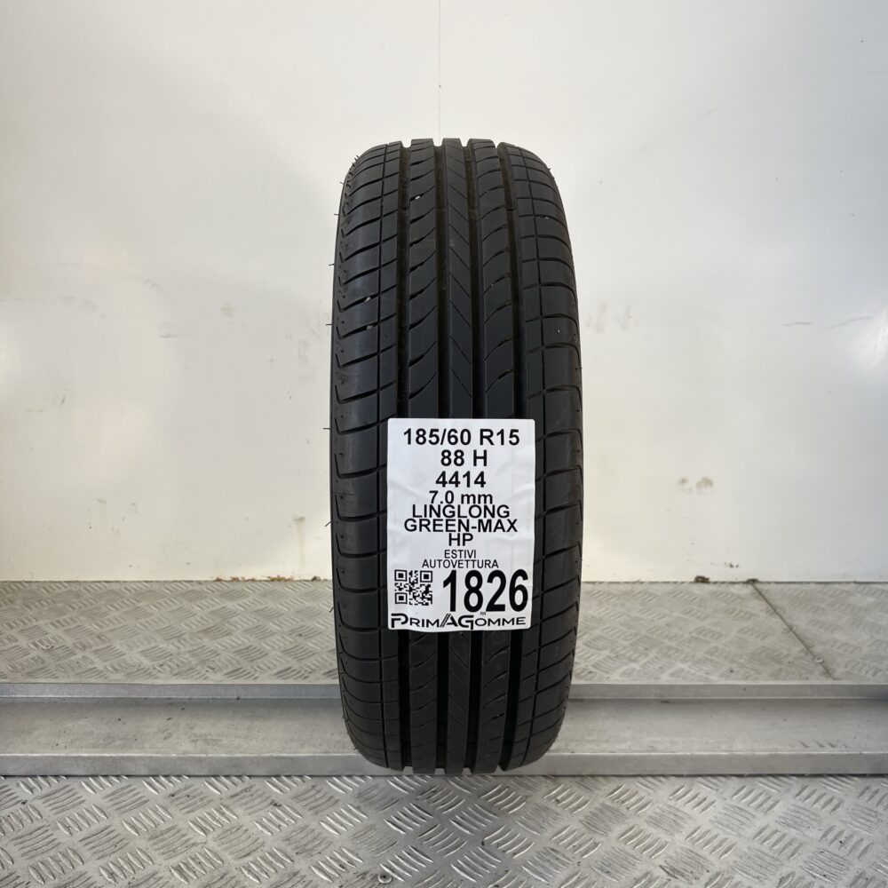 Pneumatico Usato 185 60 R15 88H LINGLONG GREEN-MAX HP 100% Estivo | Gomme Usate | PrimaGomme.it Pneumatico usato 185 60 R15 LINGLONG GREEN-MAX HP - foto 6