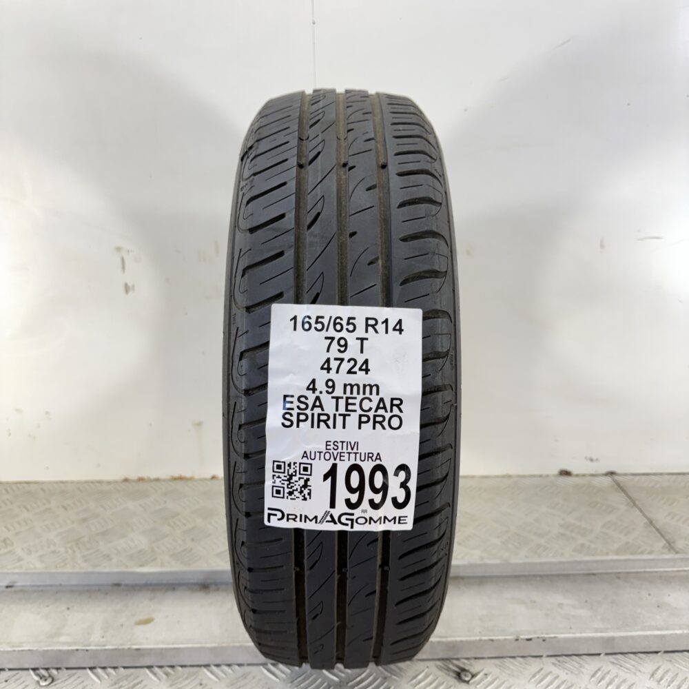 Pneumatico Usato 165 65 R14 79T Esa Tecar Spirit Pro Estivo | Gomme Usate | PrimaGomme.it Pneumatico usato 165 65 R14 Esa Tecar Spirit Pro - foto 7