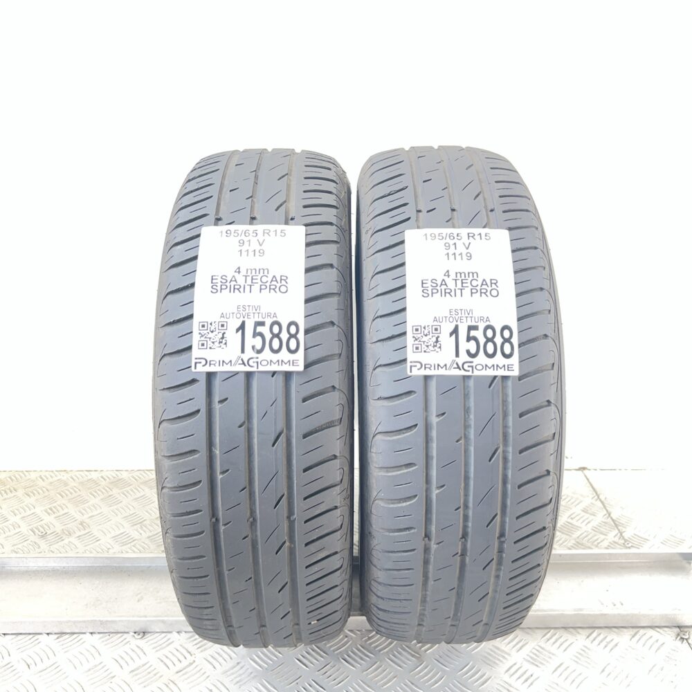 Gomme Usate 195 65 R15 91V ESA TE CAR Spirit Pro Estive | Gomme Usate | PrimaGomme.it Gomme Usate 195 65 R15 91V ESA TE CAR Spirit Pro Estive