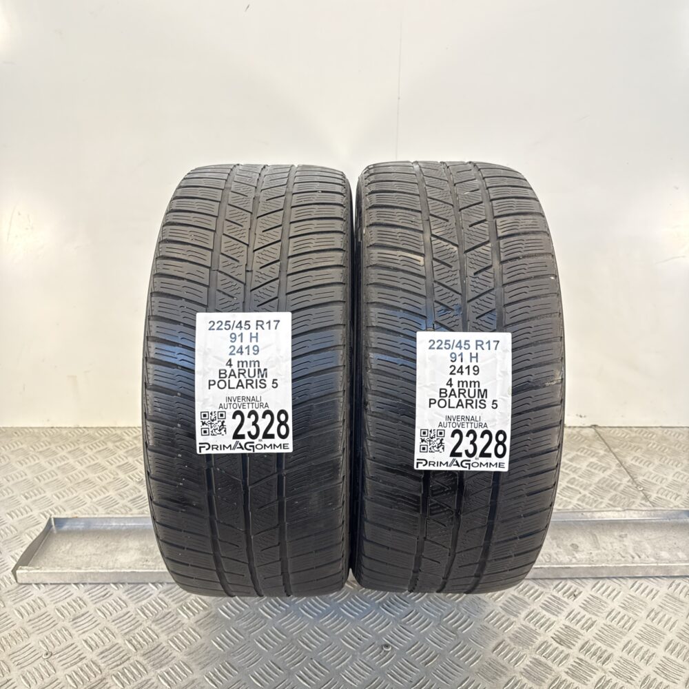 Gomme Usate 225 45 R17 91H BARUM Polaris 5 Invernali | Gomme Usate | PrimaGomme.it Gomme usate 225 45 R17 BARUM Polaris 5 - foto 4
