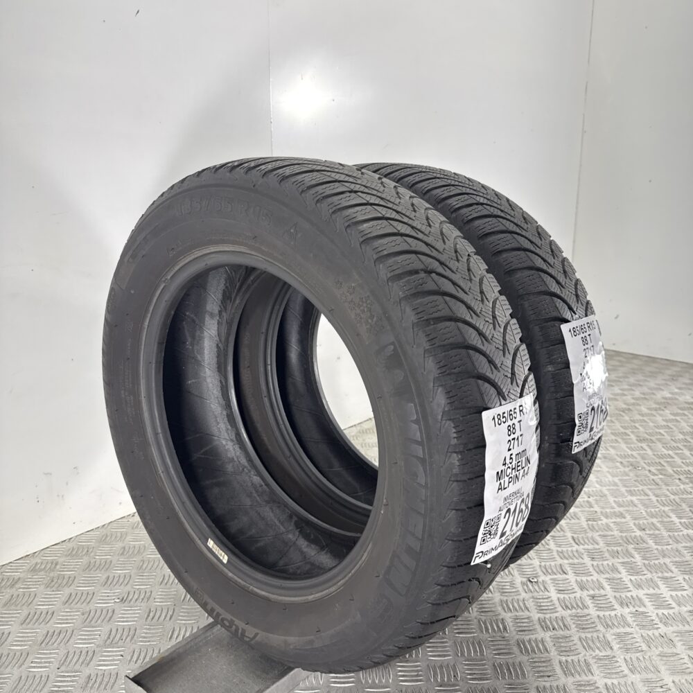 Pneumatici Usati 185 65 R15 88T Michelin Alpin A4 Invernali | Gomme Usate | PrimaGomme.it Pneumatici usati 185 65 R15 Michelin Alpin A4 - foto 10