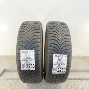 Gomme Usate 195 65 R15 91T Hankook Winter Icept RS2 89% Invernali