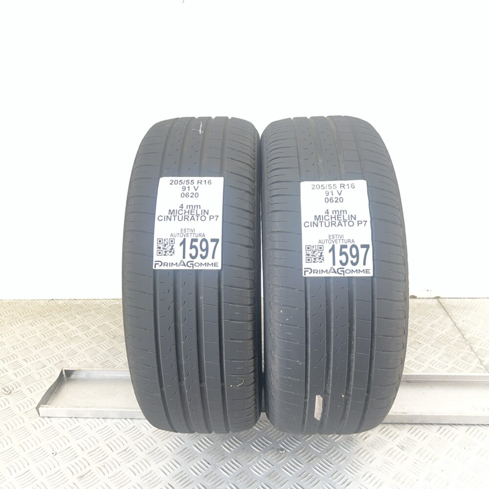 Gomme Usate 205 55 R16 91V Michelin Cinturato P7 Estive | Gomme Usate | PrimaGomme.it Gomme Usate 205 55 R16 91V Michelin Cinturato P7 Estive