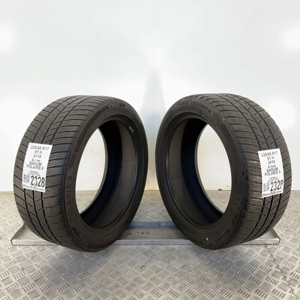 Gomme Usate 225 45 R17 91H BARUM Polaris 5 Invernali | Gomme Usate | PrimaGomme.it Gomme usate 225 45 R17 BARUM Polaris 5