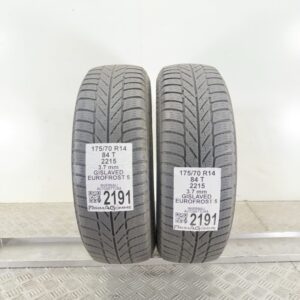 Gomme Usate 175 70 R14 84T Gislaved Eurofrost 5 Invernali