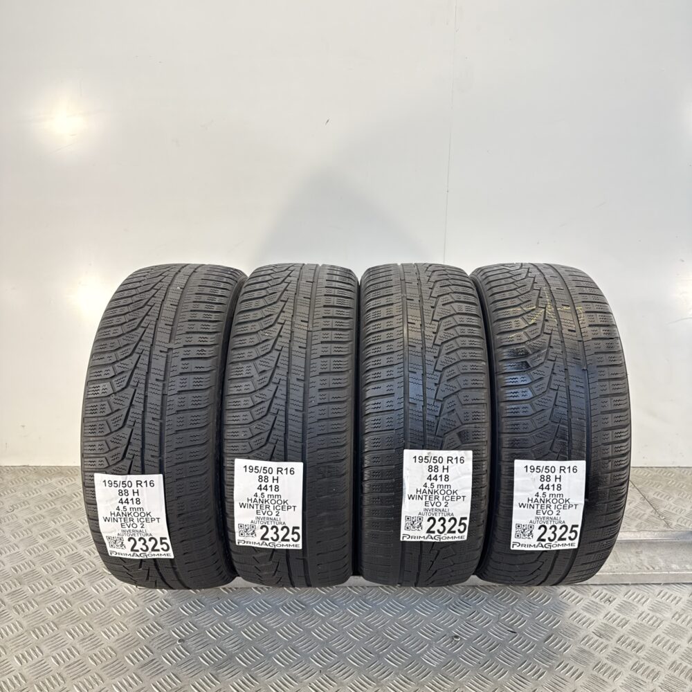 Gomme Usate 195 50 R16 88H Hankook Winter Icept Evo 2 Invernali | Gomme Usate | PrimaGomme.it Gomme usate 195 50 R16 Hankook Winter Icept Evo 2 - foto 13