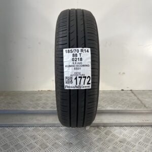 Pneumatico Usato 185 70 R14 88T Kumho Ecowing ES31 71% Estivo