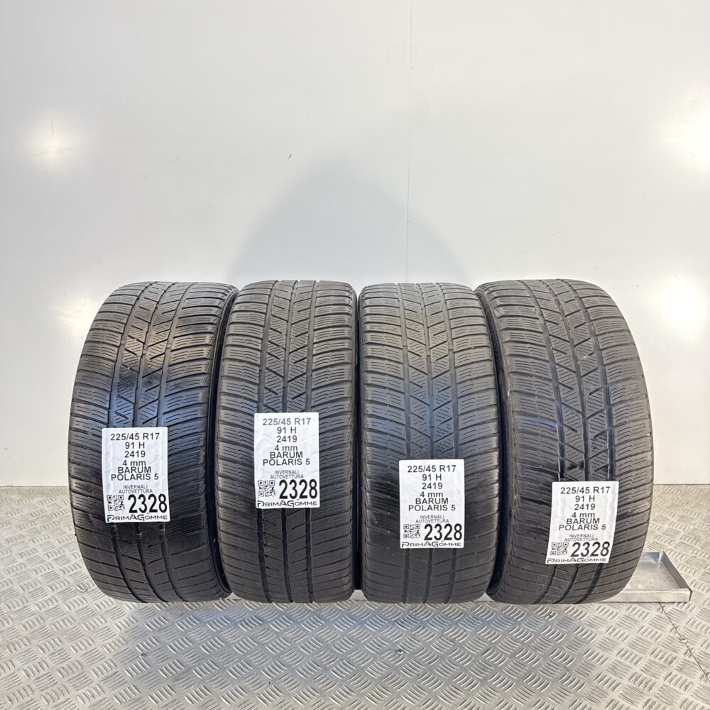 Gomme Usate 225 45 R17 91H BARUM Polaris 5 Invernali | Gomme Usate | PrimaGomme.it Gomme usate 225 45 R17 BARUM Polaris 5 - foto 13
