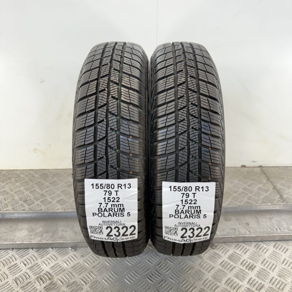 Gomme Usate 155 80 R13 79T BARUM Polaris 5 96% Invernali | Gomme Usate | PrimaGomme.it Gomme usate 155 80 R13 BARUM Polaris 5 - foto 9