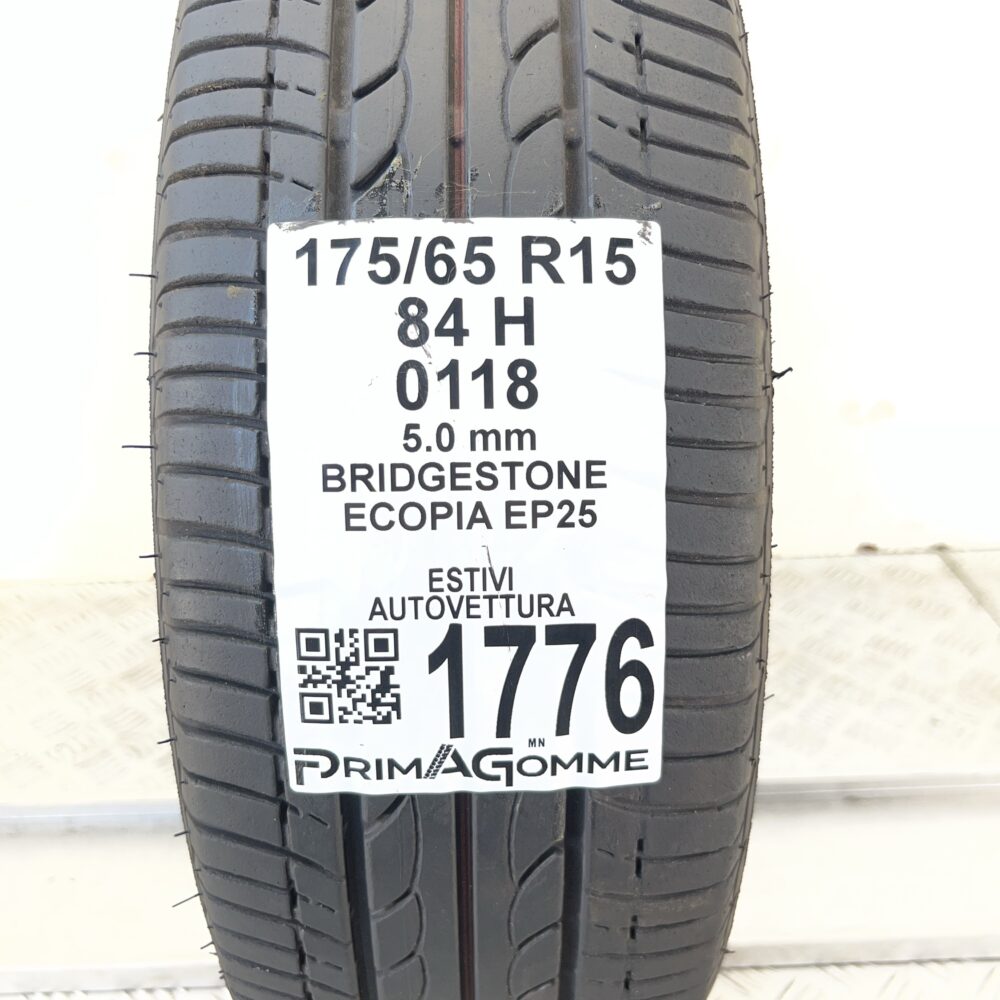 Pneumatico Usato 175 65 R15 84H Bridgestone Ecopia EP25 71% Estivo | Gomme Usate | PrimaGomme.it Pneumatico usato 175 65 R15 Bridgestone Ecopia EP25 - foto 7