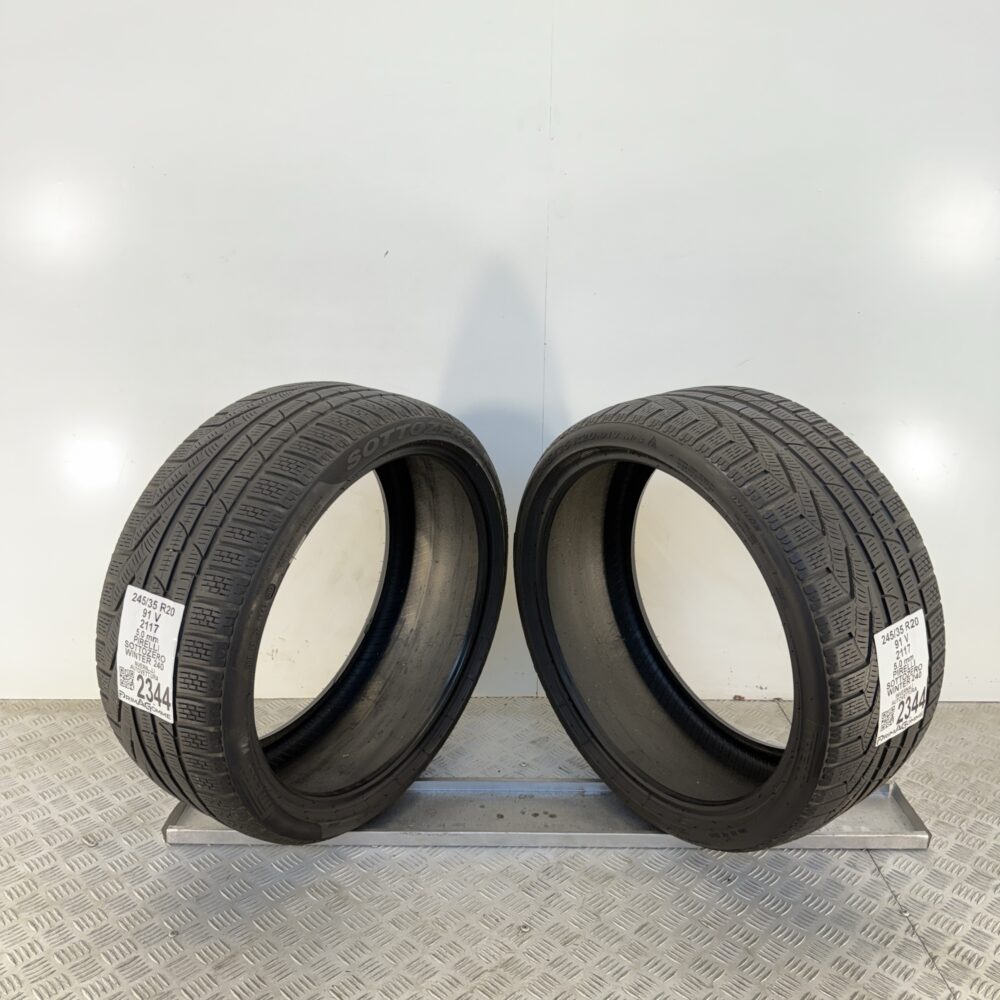 Gomme Usate 245 35 R20 91V Pirelli Sottozero Winter 240 71% Invernali | Gomme Usate | PrimaGomme.it Gomme usate 245 35 R20 Pirelli Sottozero Winter 240 - foto 4