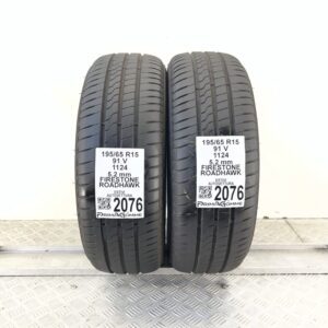 Pneumatici Usati 195 65 R15 91V Firestone Roadhawk 74% Estive
