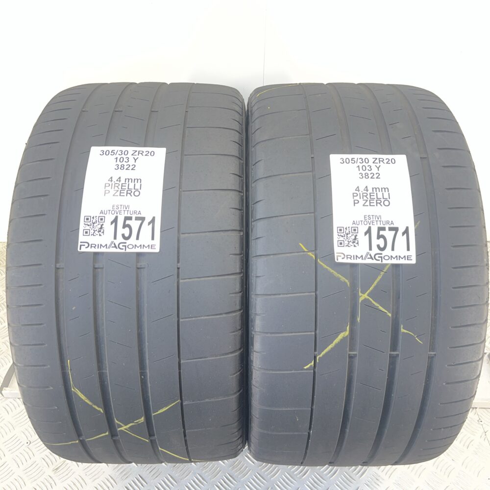 Gomme Usate 305 30 ZR20 103Y Pirelli P Zero Estive | Gomme Usate | PrimaGomme.it Gomme Usate 305 30 ZR20 103Y Pirelli P Zero Estive