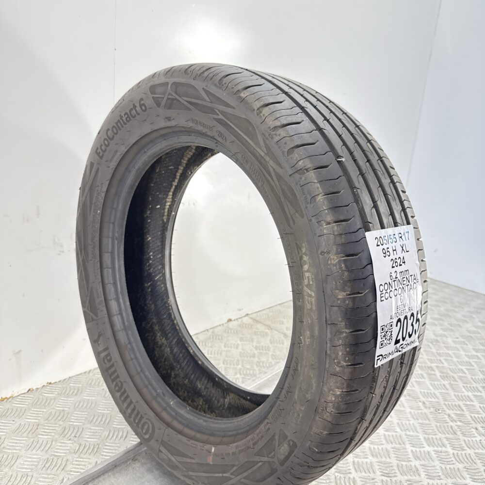 Pneumatico Usato 205 55 R17 XL 95H Continental EcoContact 6 89% Estivo | Gomme Usate | PrimaGomme.it Pneumatico usato 205 55 R17 Continental EcoContact 6 - foto 4