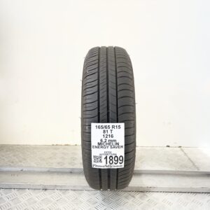 Pneumatico Usato 165 65 R15 81T Michelin Energy Saver 89% Estivo