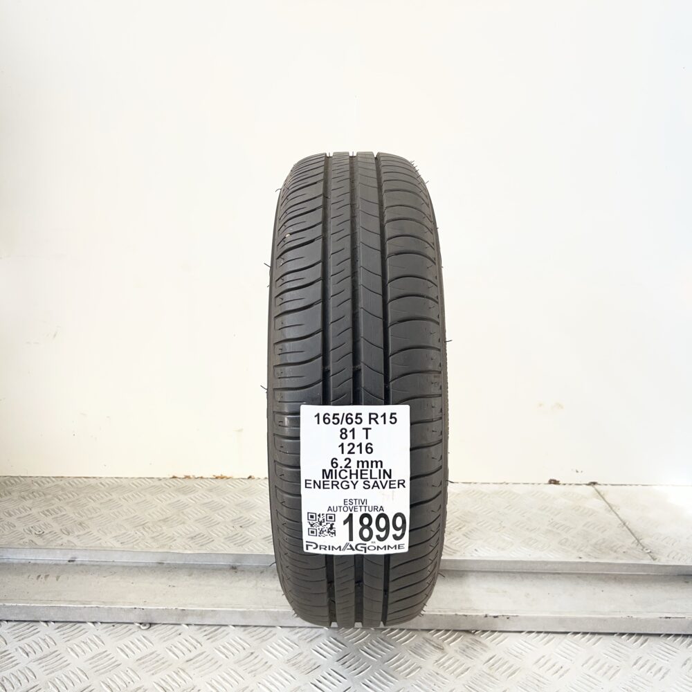 Pneumatico Usato 165 65 R15 81T Michelin Energy Saver 89% Estivo | Gomme Usate | PrimaGomme.it Pneumatico usato 165 65 R15 Michelin Energy Saver - foto 6