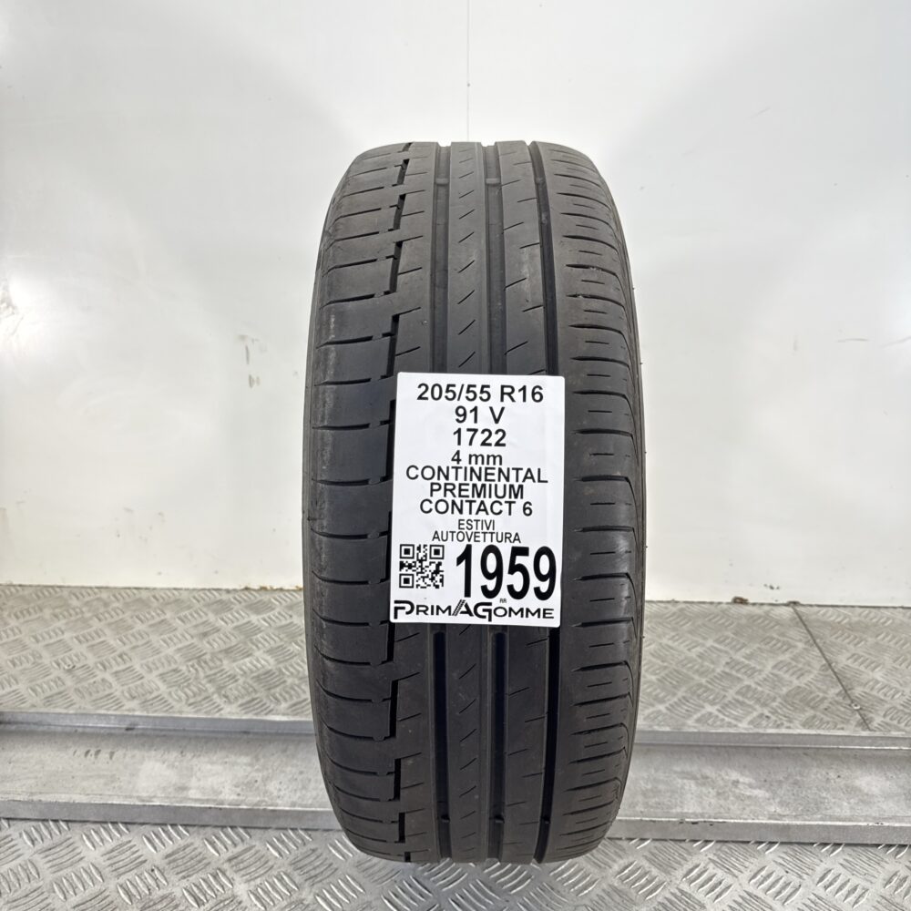 Pneumatico Usato 205 55 R16 91V Continental Premium Contact 6 Estivo | Gomme Usate | PrimaGomme.it Pneumatico usato 205 55 R16 Continental Premium Contact 6 - foto 7