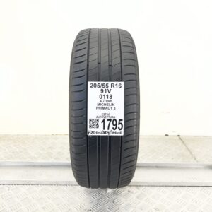 Pneumatico Usato 205 55 R16 91V Michelin Primacy 3 Estivo