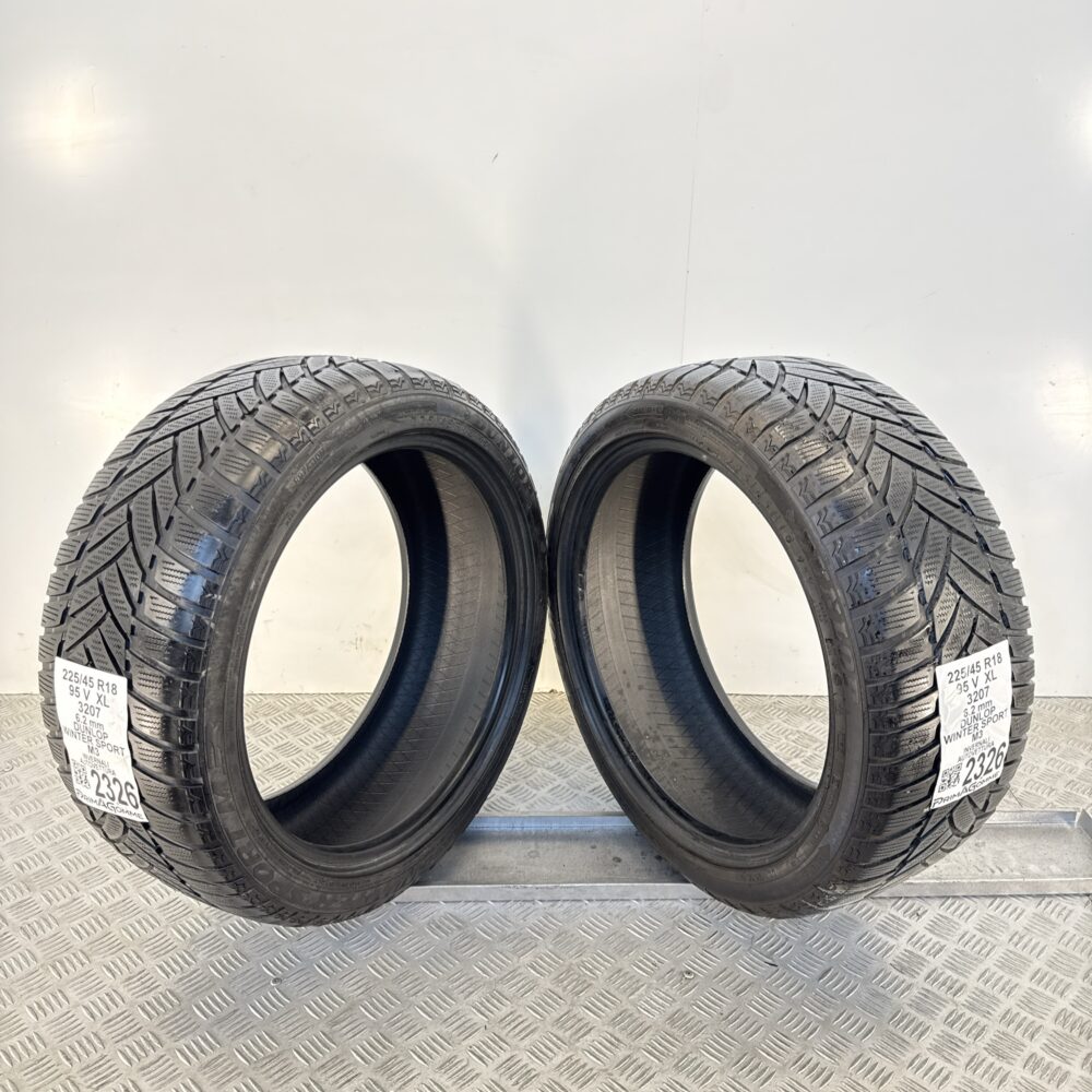 Gomme Usate 225 45 R18 XL 95V Dunlop Winter Sport M3 89% Invernali | Gomme Usate | PrimaGomme.it Gomme usate 225 45 R18 Dunlop Winter Sport M3 - foto 8