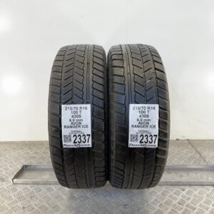 Gomme Usate 215 70 R16 100T Avon Ranger Ice 86% Invernali