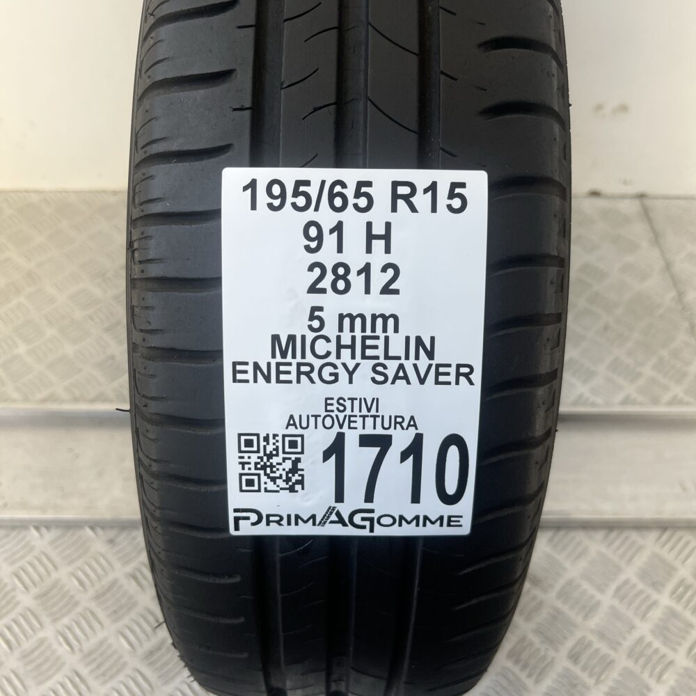 Pneumatico Usato 195 65 R15 91H Michelin Energy Saver 71% Estivo | Gomme Usate | PrimaGomme.it Pneumatico Usato 195 65 R15 91H Michelin Energy Saver 71% Estivo - immagine 7
