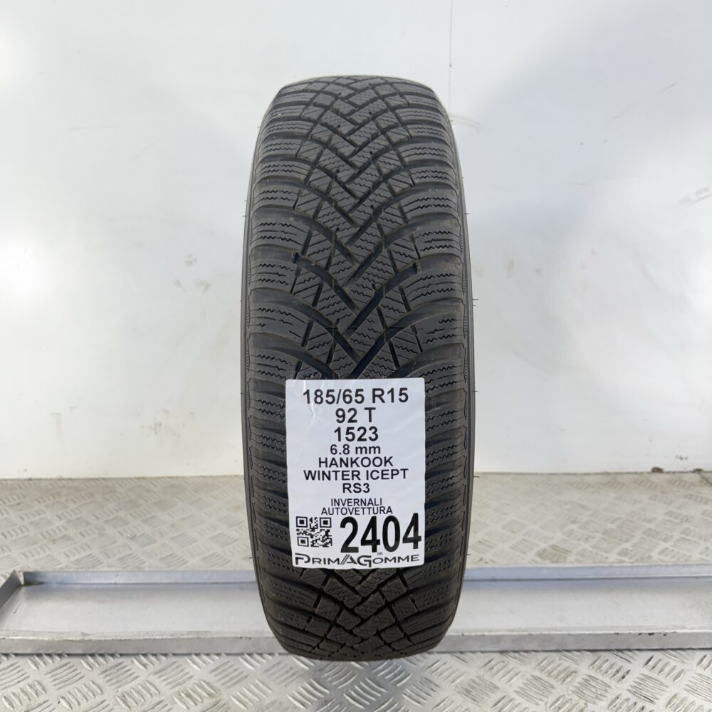 Gomma Usata 185 65 R15 92T Hankook Winter Icept RS3 85% Invernale | Gomme Usate | PrimaGomme.it Gomma usata 185 65 R15 Hankook Winter Icept RS3 - foto 8