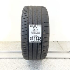 Pneumatico Usato 235 35 R19 91Y Bridgestone Potenza S005 84% Estivo