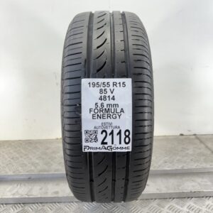 Pneumatico Usato 195 55 R15 85V Formula Energy 80% Estivo