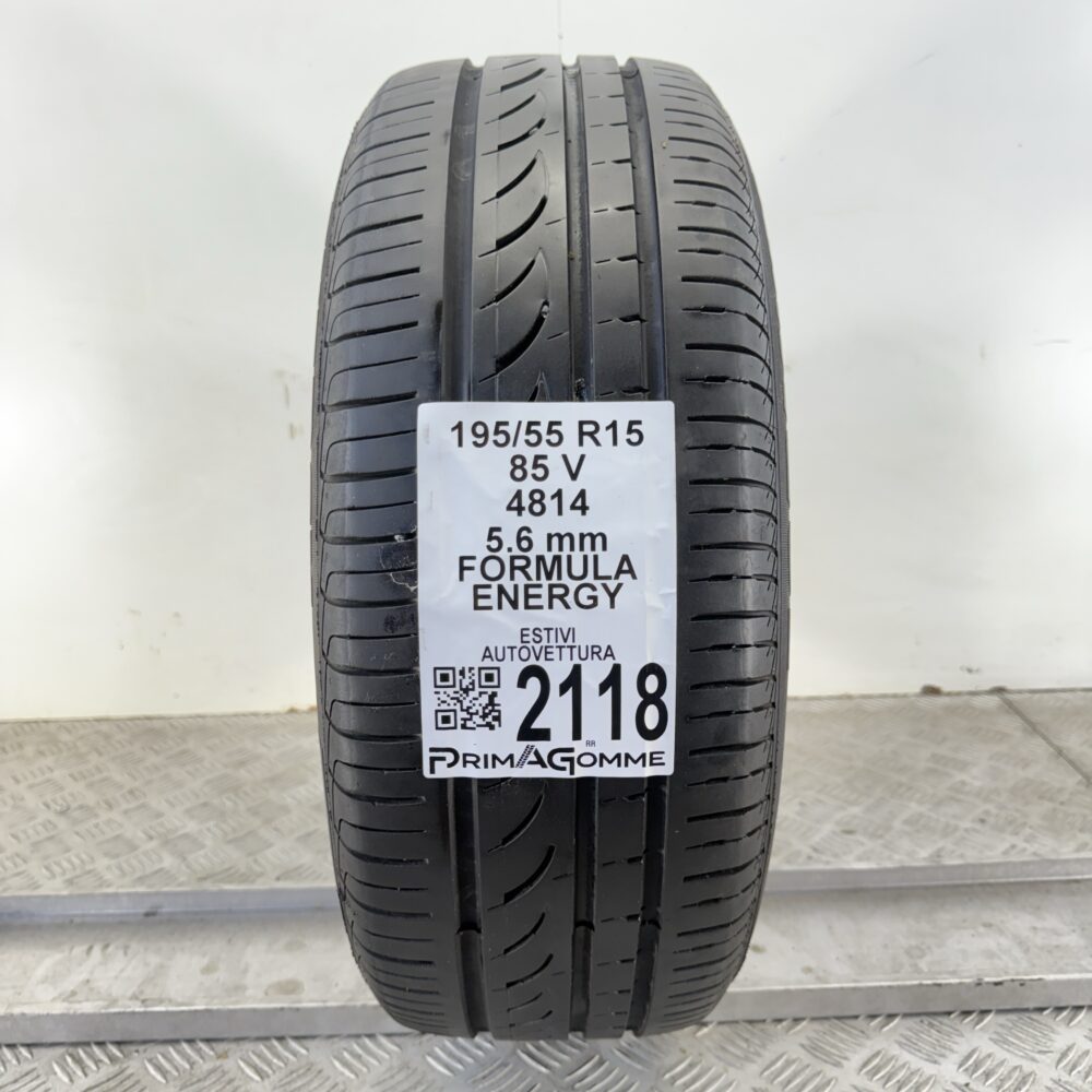 Pneumatico Usato 195 55 R15 85V Formula Energy 80% Estivo | Gomme Usate | PrimaGomme.it Pneumatico usato 195 55 R15 Formula Energy - foto 7
